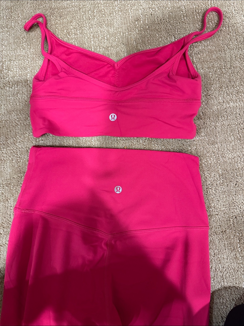 Lululemon align set in passionate - Picture 2 of 4